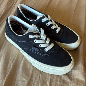 Vans Skate Era Raven & Marshmallow Skate Shoes Popcush Insole